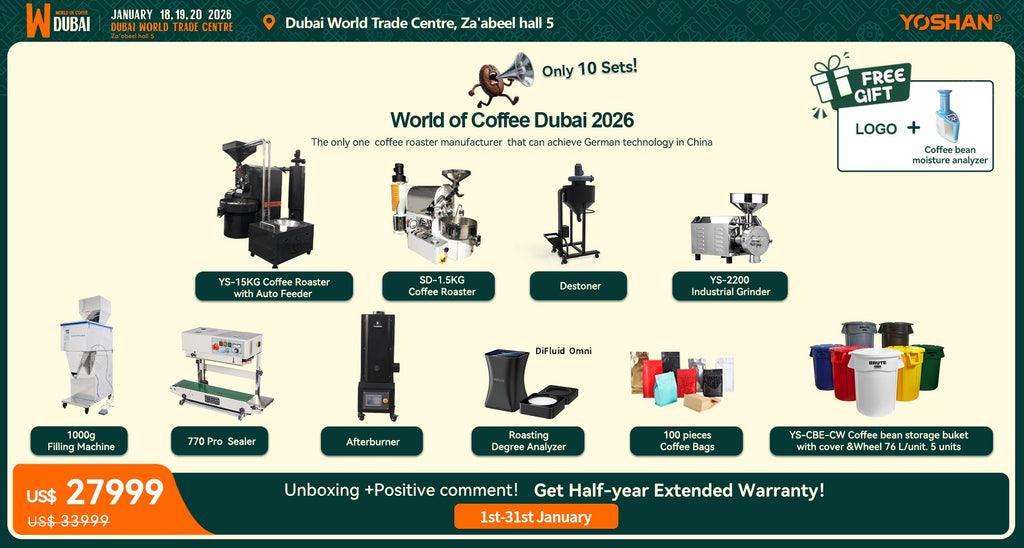 YS-15KG Coffee Roaster Package Deal - 1 – getroaster