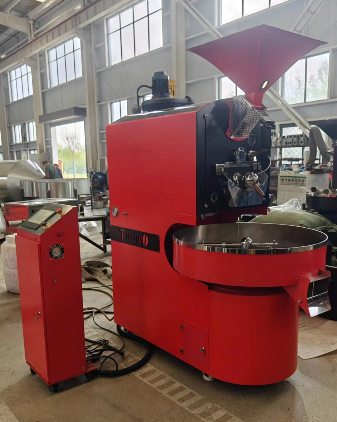 Yoshan YS-6kg 12kg 15kg All Cast Iron Gas/Electric Coffee Roaster
