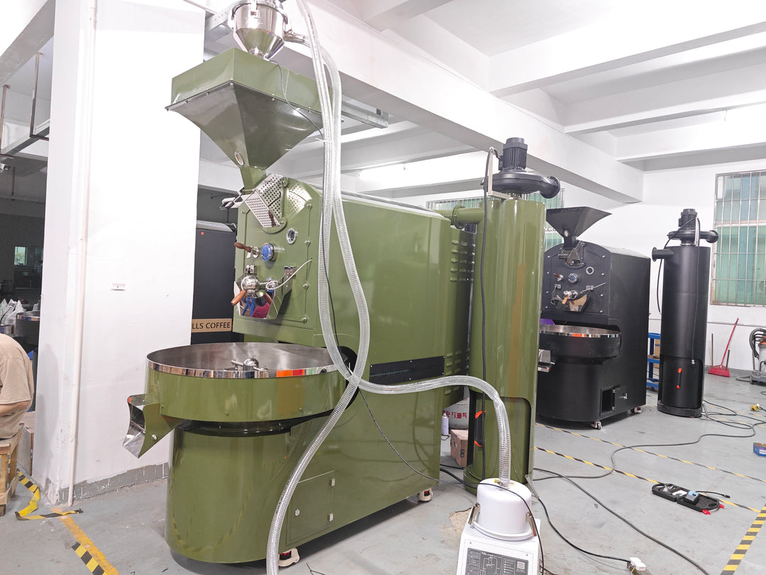 Yoshan YS-6kg 12kg 15kg All Cast Iron Gas/Electric Coffee Roaster
