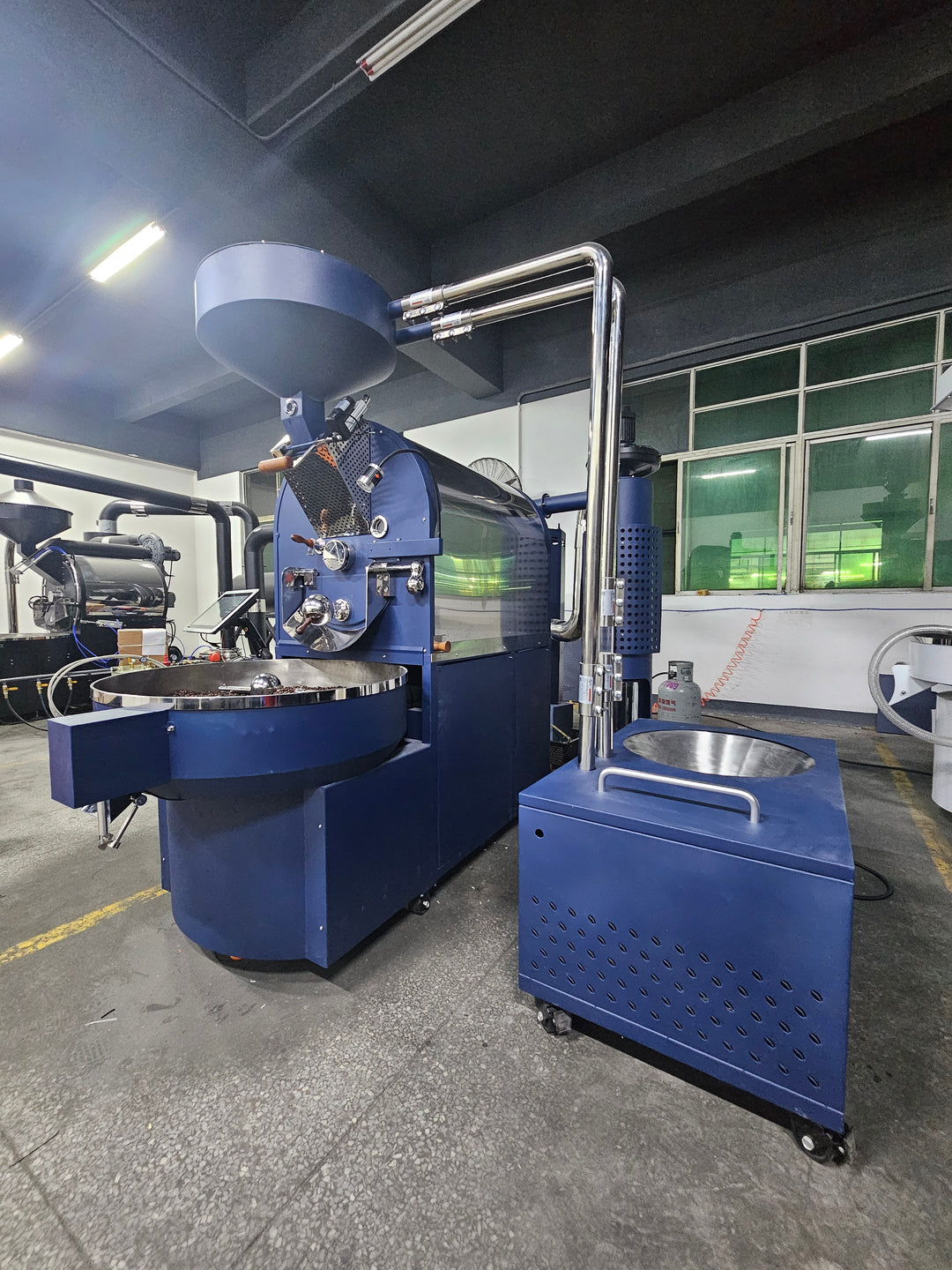 Full Automatic SD-6kg 12kg 15kg Pro Full Auto Gas Coffee Roaster